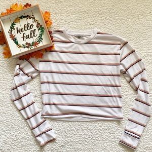 Long sleeve crop top